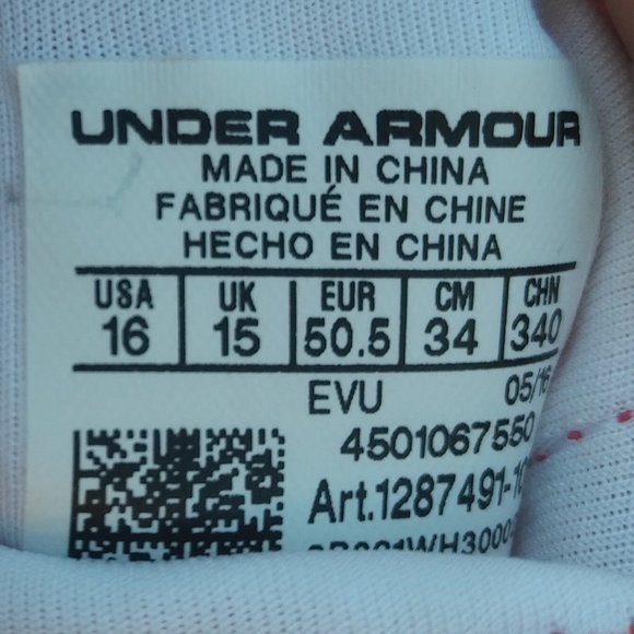 Under Armour Team Nitro Low MC N Football Cleats – Size 16 – New - Picture 10 of 11